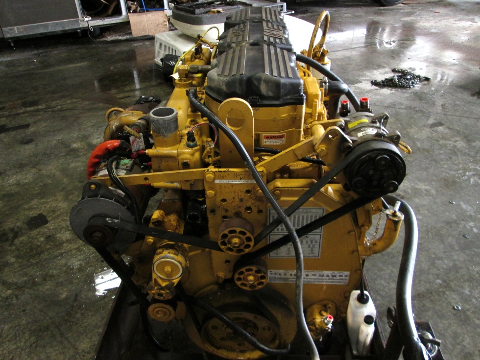 RV Chassis Parts USED CATERPILLAR ENGINE 2002 CAT C12 505HP DIESEL