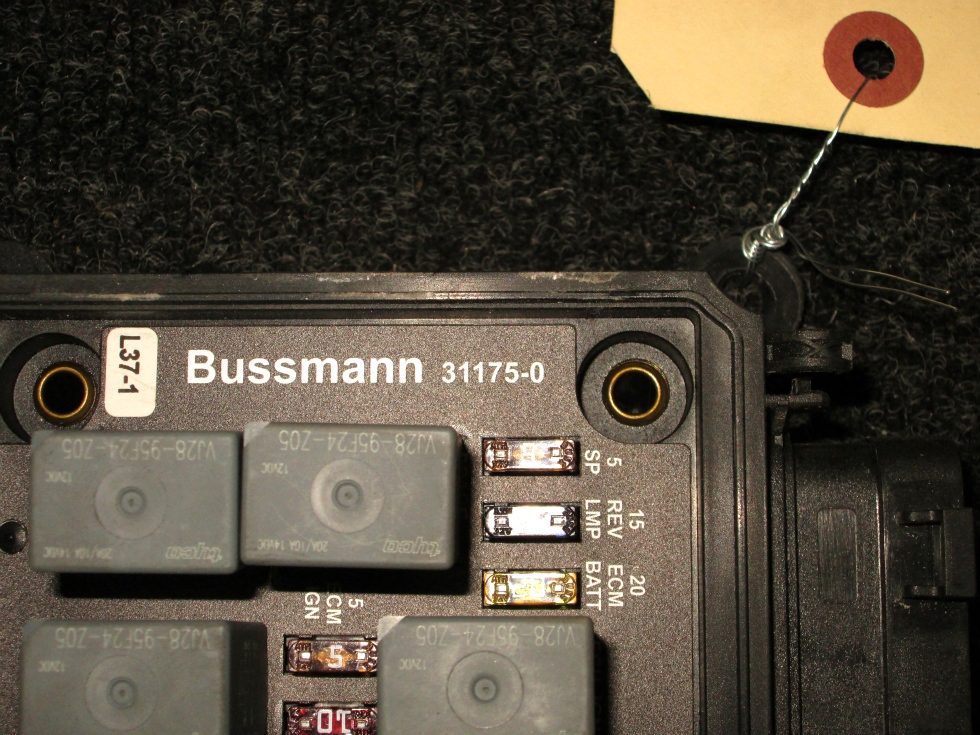 USED BUSSMANN TRANSMISSION RELAY MODULE P/N 31175-0 FOR SALE RV Chassis Parts 