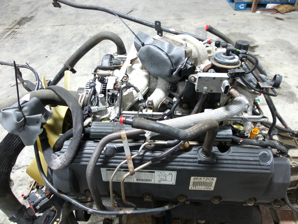 USED 1999 FORD V10 TRITON ENGINE FOR SALE RV Chassis Parts 