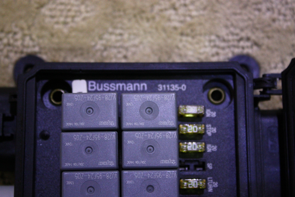 USED BUSSMAN FUSE RELAY BOX FOR SALE RV Chassis Parts 