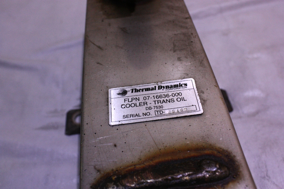 USED THERMAL DYNAMICS COOLER-TRANS OIL FOR SALE RV Chassis Parts 