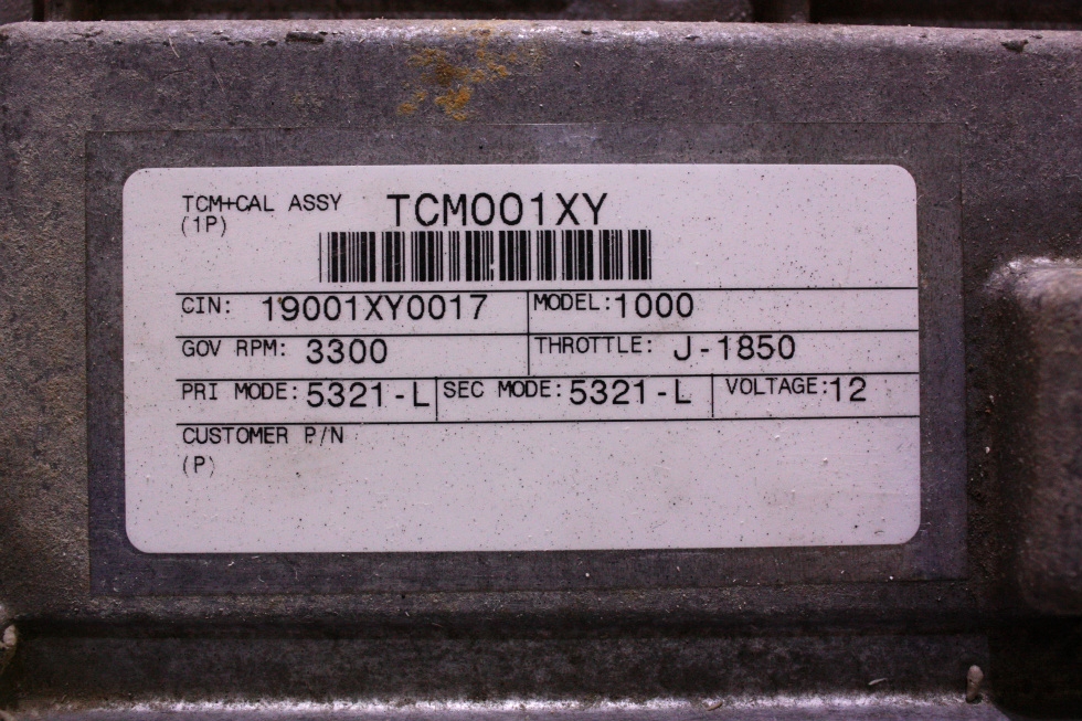 USED ALLISON TRANSMISSION ECU 29537441 FOR SALE RV Chassis Parts 