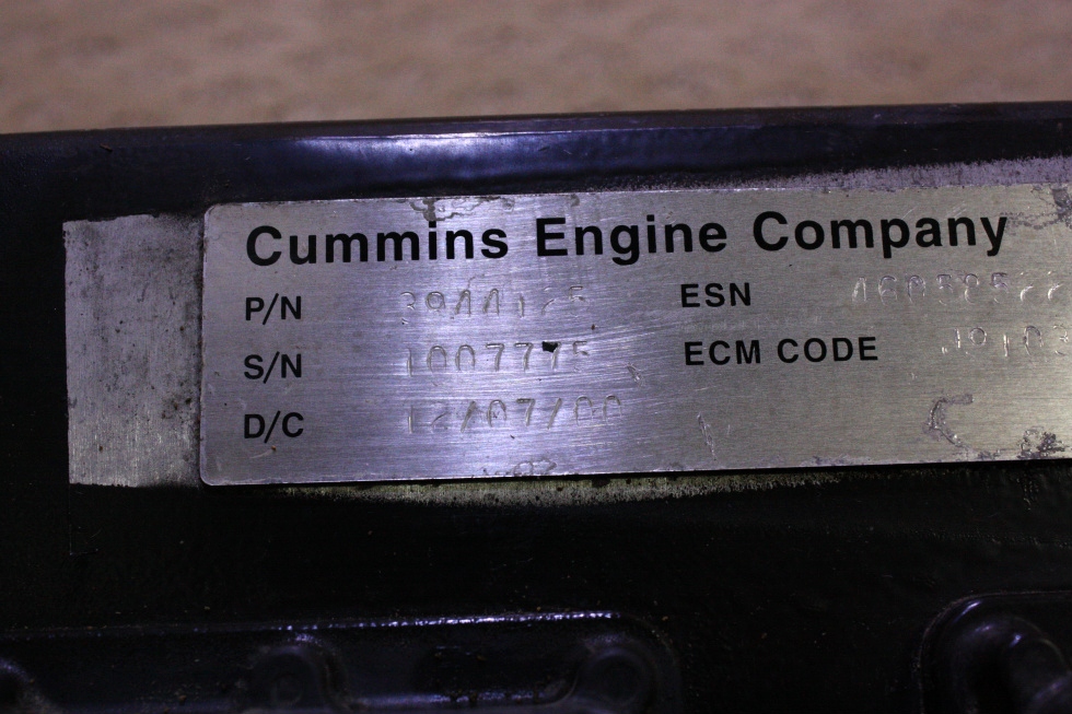 USED CUMMINS ENGINE COMPANY ECM 3944125 FOR SALE RV Chassis Parts 