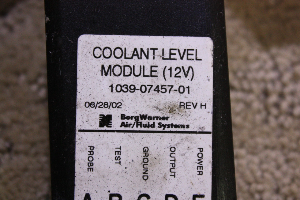 USED COOLANT LEVEL MODULE 1039-07457-01 FOR SALE RV Chassis Parts 