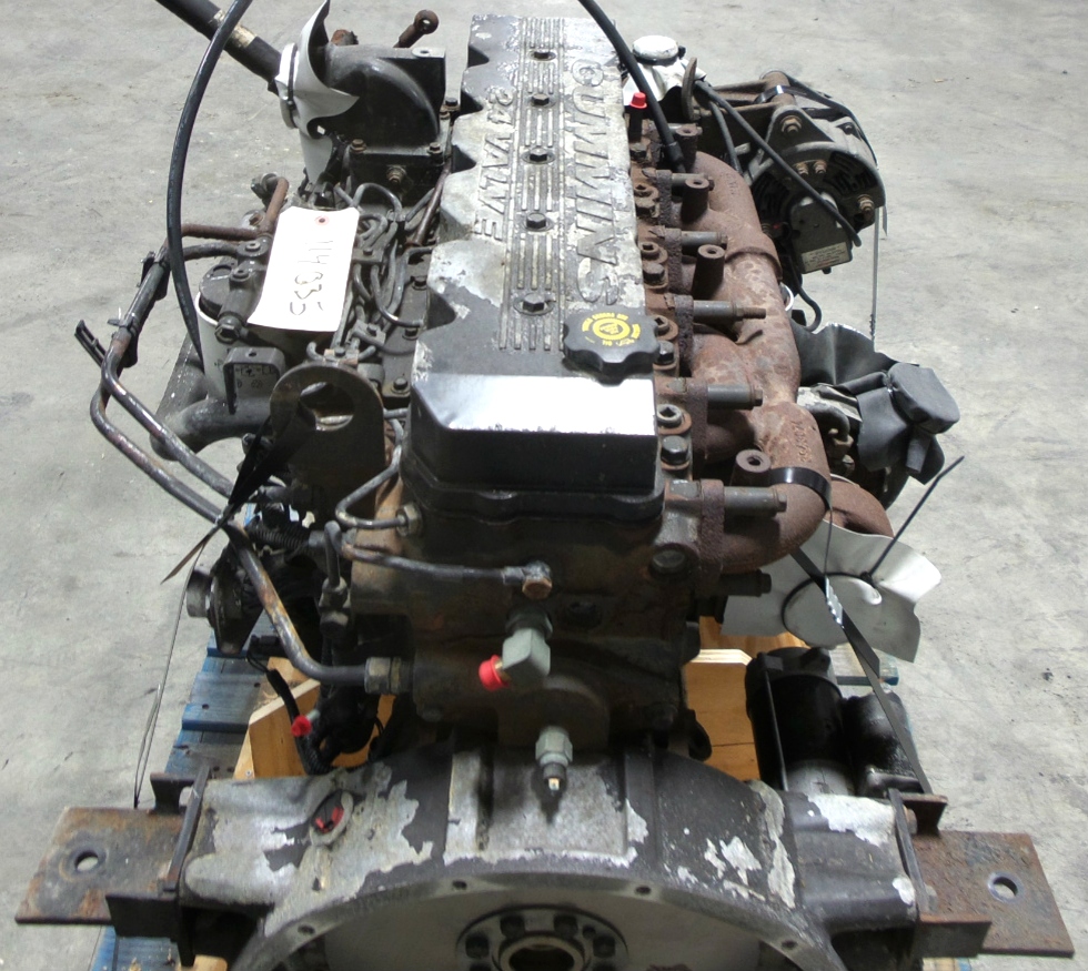USED CUMMINS DIESEL ENGINE FOR SALE | 2002 CUMMINS ISB 5.9 300HP DIESEL ENGINE FOR SALE  RV Chassis Parts 