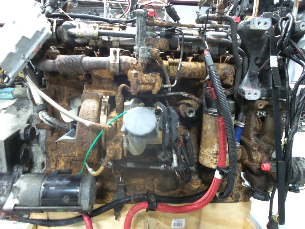 USED CUMMINS ENGINE 5.9L ISB300 REAR DRIVE YEAR 2005 FOR SALE  RV Chassis Parts 