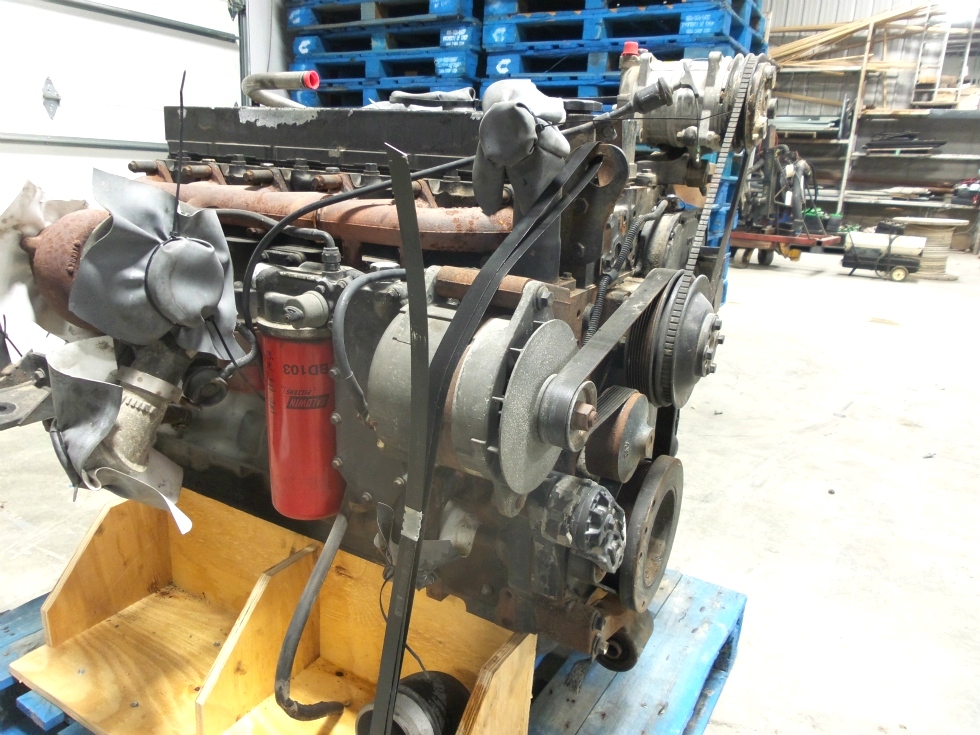 CUMMINS DIESEL ENGINE 8.3L 350HP FOR SALE - LOW MILES  RV Chassis Parts 