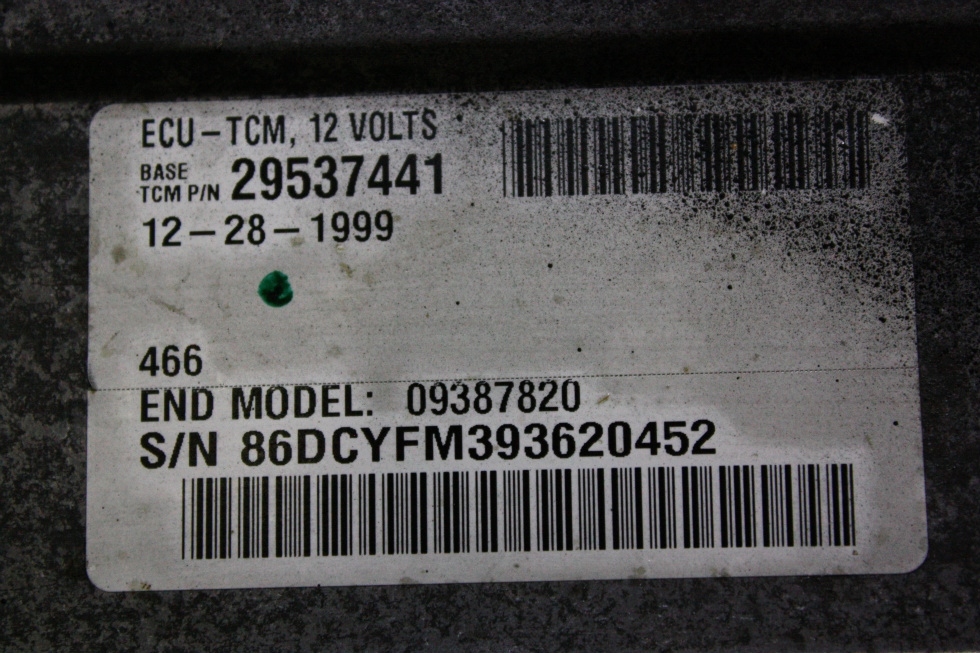 USED ALLISON TRANSMISSION ECU-TCM 29537441 FOR SALE RV Chassis Parts 