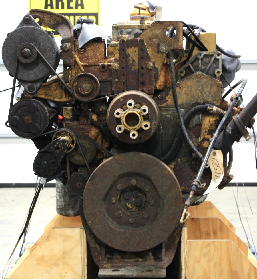 RV Chassis Parts USED CATERPILLAR ENGINE 3126 7.2L YEAR 1998 330HP FOR