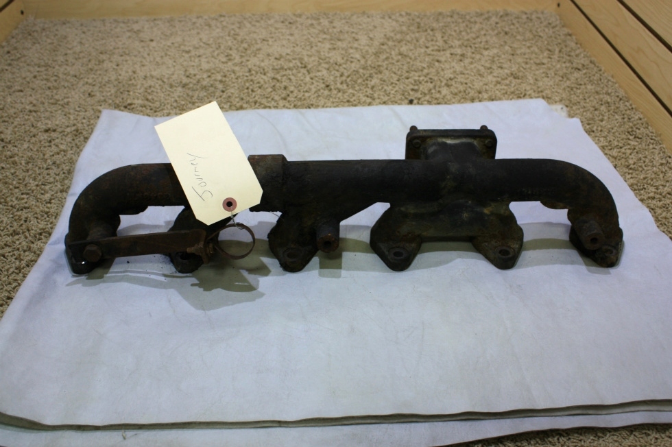 USED 95-97 CUMMINS 8.3L MANUAL ENGINE EXHAUST MANIFOLD FOR SALE RV Chassis Parts 