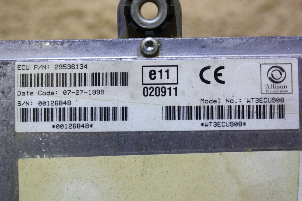USED ALLISON TRANSMISSION ECU 29536134 FOR SALE RV Chassis Parts 