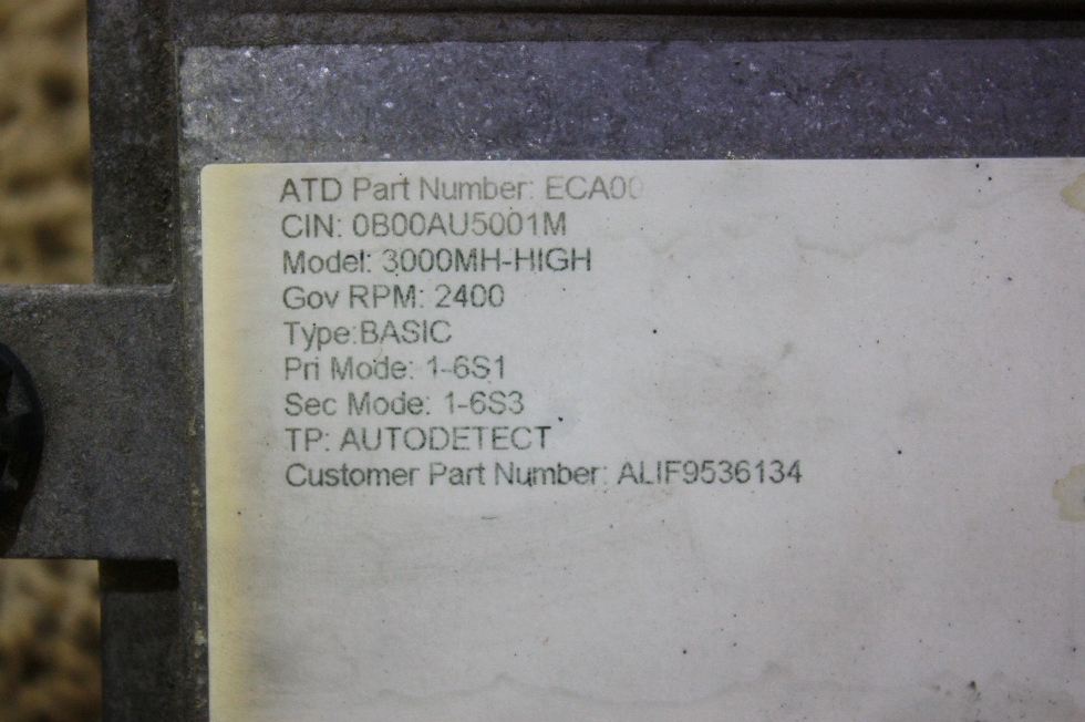USED ALLISON TRANSMISSINON ECU 29536134 FOR SALE RV Chassis Parts 
