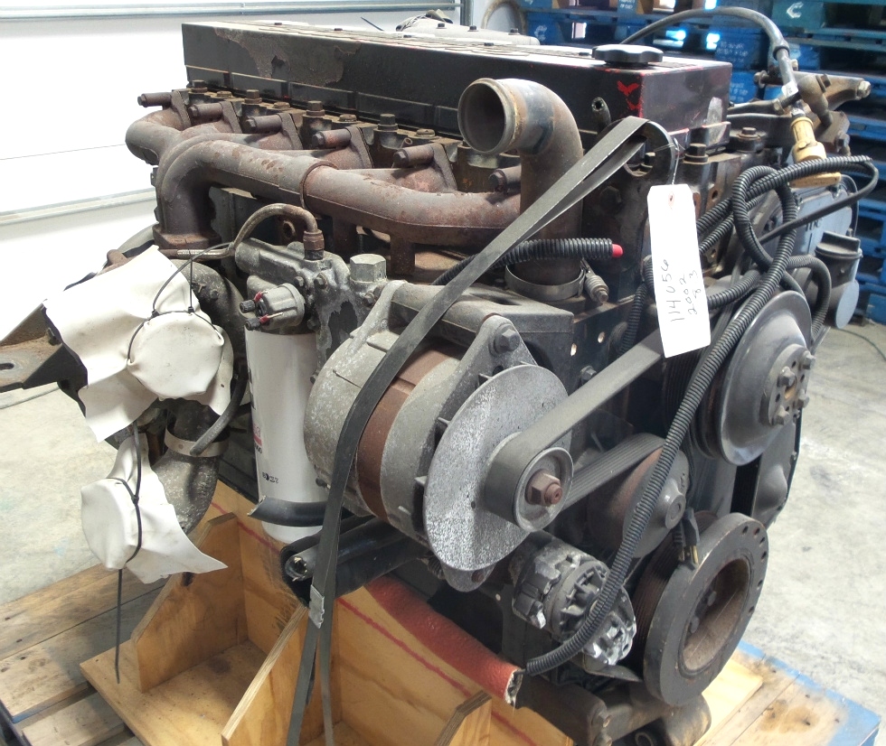 RV Chassis Parts CUMMINS DIESEL ENGINE | CUMMINS 8.3L 350HP 2002 FOR ...