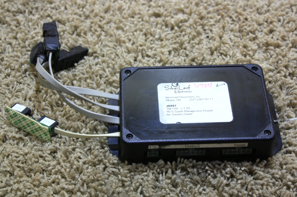 RV Chassis Parts USED SILVERLEAF ELECTRONICS TM102 (JS457) RV PARTS FOR