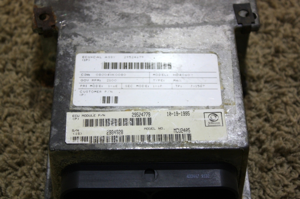 USED MOTORHOME ALLISON TRANSMISSION ECU 29524779 RV PARTS FOR SALE RV Chassis Parts 