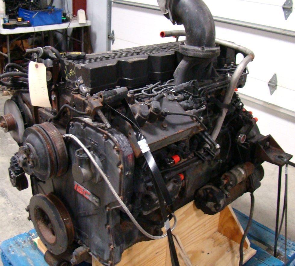 USED CUMMINS DIESEL ENGINE | CUMMINS ISC350 DIESEL ENGINE YEAR 2001 FOR SALE RV Chassis Parts 
