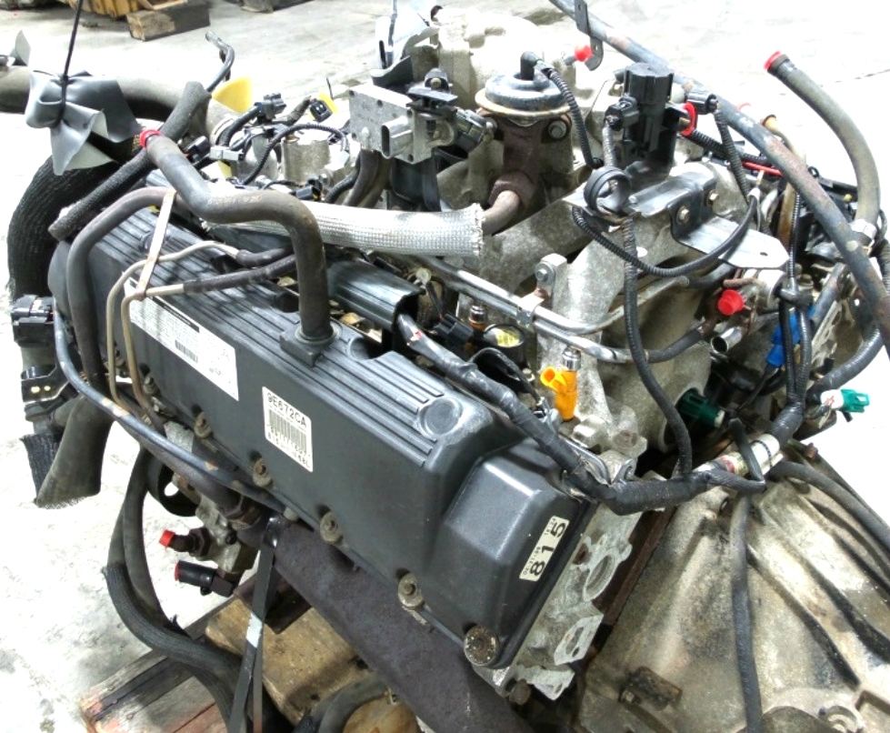 USED 2002 FORD V10 ENGINE | 6.8L FOR SALE RV Chassis Parts 