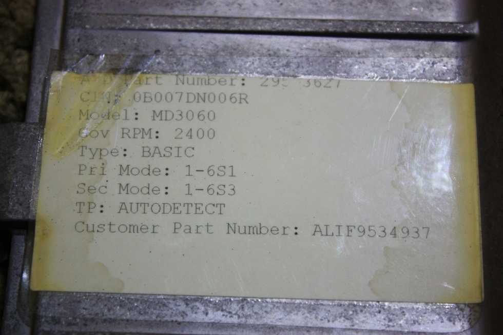 USED ALLISON TRANSMISSION RV ECU F9534937 FOR SALE RV Chassis Parts 