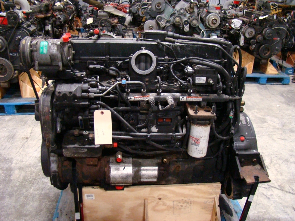 USED CUMMINS DIESEL | 8.8L ISL400 FOR SALE - 62,000 MILES RV Chassis Parts 
