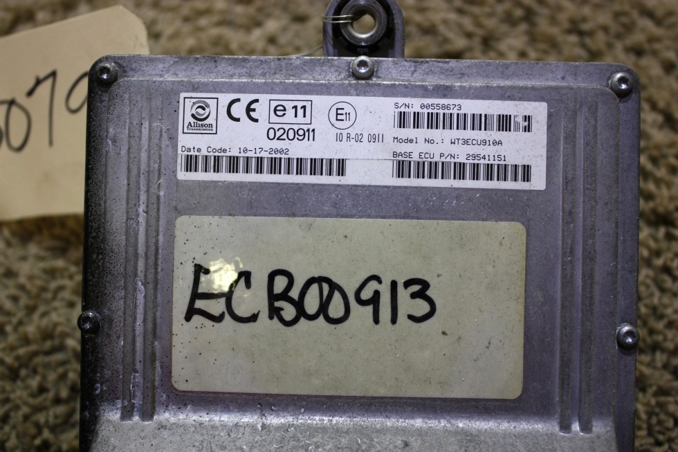 USED MOTORHOME 29541151 ALLISON TRANSMISSION ECU FOR SALE RV Chassis Parts 