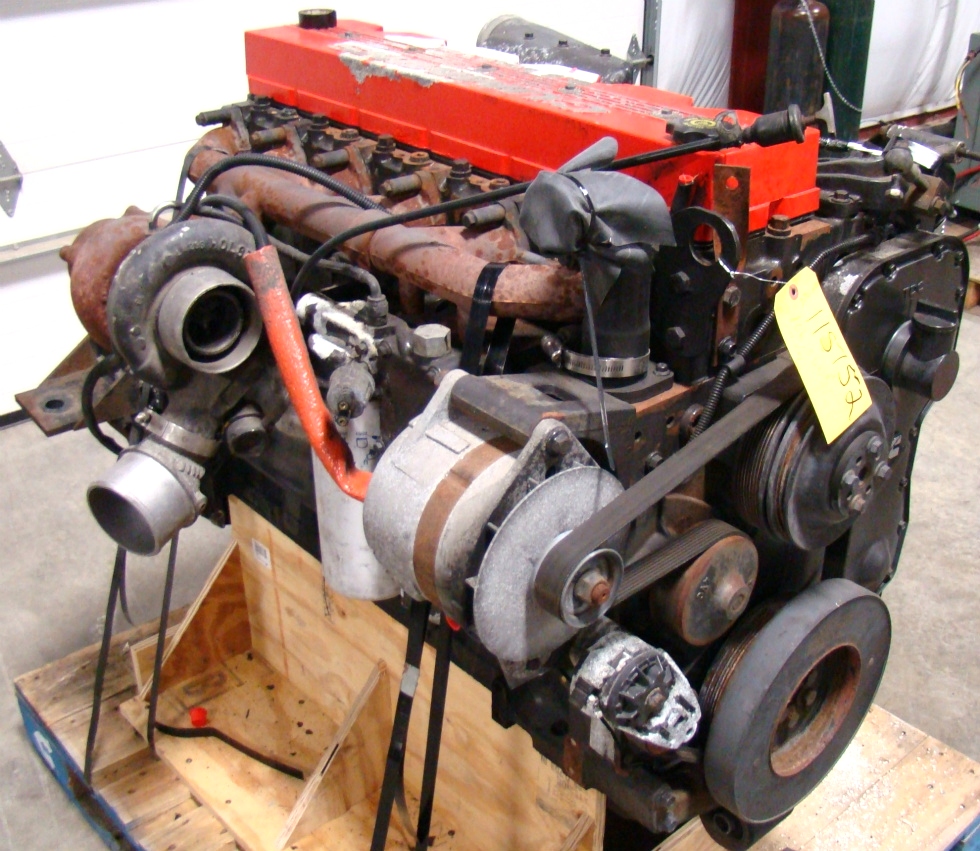 CUMMINS DIESEL ENGINE | 2002 8.8L ISL400 FOR SALE - 106,000 MILES RV Chassis Parts 