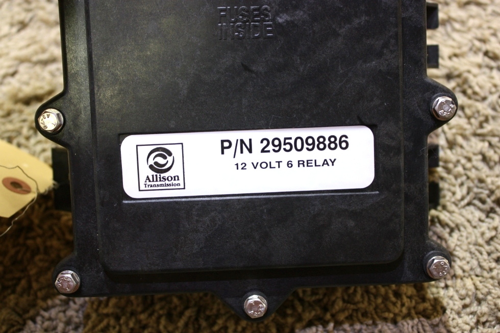 USED MOTORHOME 29509886 ALLISON TRANSMISSION 12V 6 RELAY MODULE FOR SALE RV Chassis Parts 