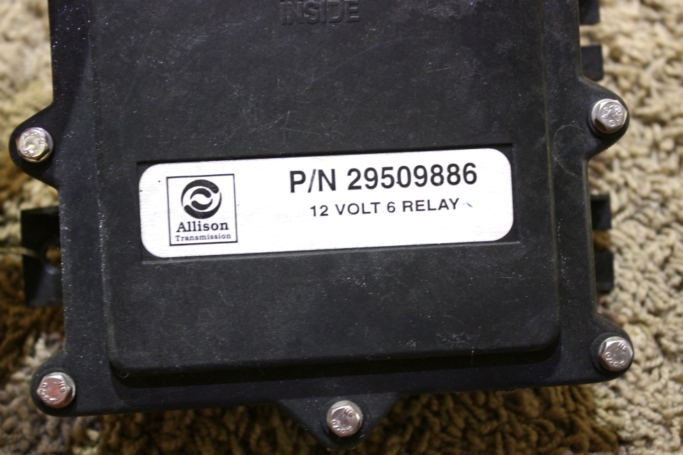 USED ALLISON TRANSMISSION 12 VOLT 6 RELAY 29509886 MOTORHOME PARTS FOR SALE RV Chassis Parts 