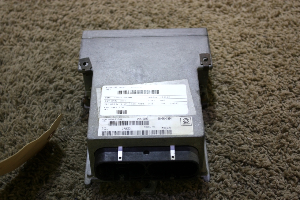 USED RV ALLISON TRANSMISSION ECU 29517002 FOR SALE RV Chassis Parts 