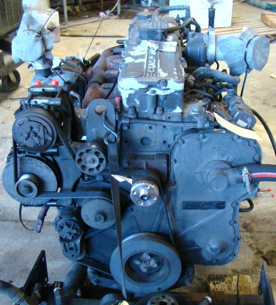 RV Chassis Parts CUMMINS DIESEL ENGINE USED CUMMINS ISC330 8.3L 330HP