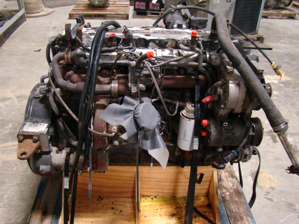 USED CUMMINS DIESEL ENGINE FOR SALE | 2002 CUMMINS ISB 5.9 300HP DIESEL ENGINE FOR SALE  RV Chassis Parts 