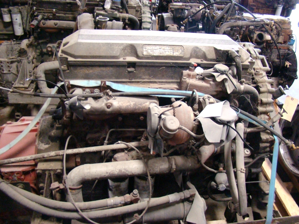USED 1999 12.7L DETROIT SERIES 60 DIESEL ENGINE 470HP FOR SALE RV Chassis Parts 