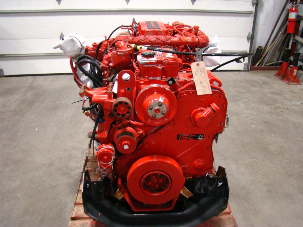 CUMMINS DIESEL ENGINE | CUMMINS ISC380 8.3L 380HP FOR SALE - 15,000 MILES RV Chassis Parts 