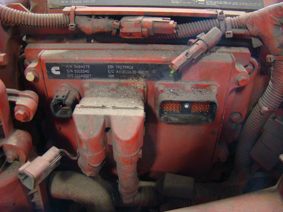 Used Cummins ISX 650 Diesel Engine For Sale RV Chassis Parts 