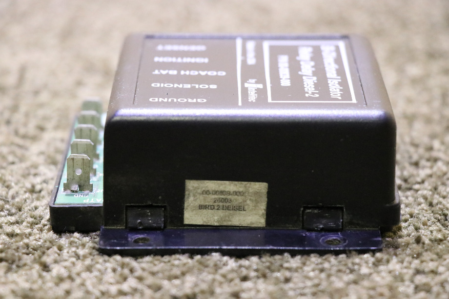 USED INTELLITEC 00-00839-000 BI-DIRECTIONAL ISOLATOR RELAY DELAY DIESEL-2 MOTORHOME PARTS FOR SALE RV Chassis Parts 