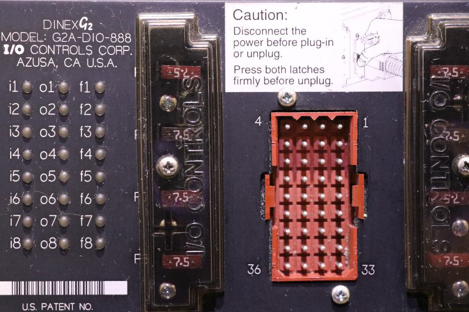 USED DINEXG2 I/O CONTROL MODULE G2A-DIO-888 RV PARTS FOR SALE RV Chassis Parts 