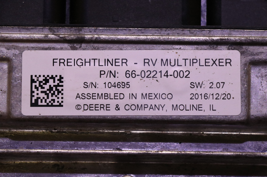USED 66-02214-002 FREIGHTLINER RV MULTIPLEXER FOR SALE RV Chassis Parts 
