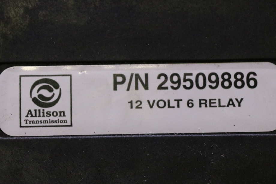 USED 29509886 ALLISON TRANSMISSION 12 VOLT 6 RELAY MODULE MOTORHOME PARTS FOR SALE RV Chassis Parts 