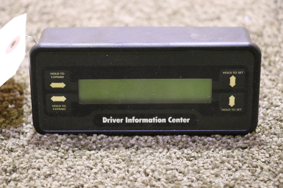 USED DRIVER INFORMATION CENTER DISPLAY PANEL RV PARTS FOR SALE RV Chassis Parts 