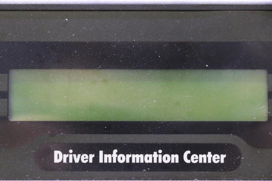 RV Chassis Parts USED DRIVER INFORMATION CENTER DISPLAY PANEL RV PARTS