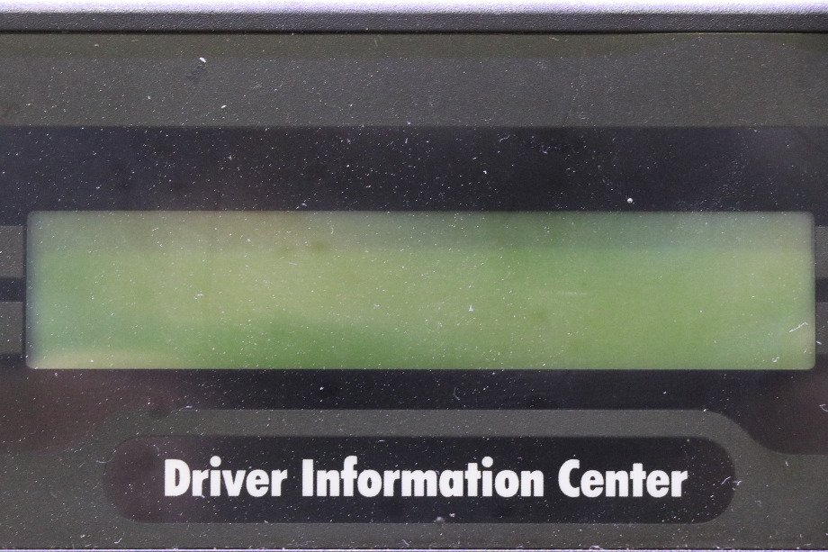 USED DRIVER INFORMATION CENTER DISPLAY PANEL RV PARTS FOR SALE RV Chassis Parts 