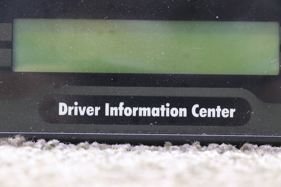 USED DRIVER INFORMATION CENTER DISPLAY PANEL RV PARTS FOR SALE RV Chassis Parts 