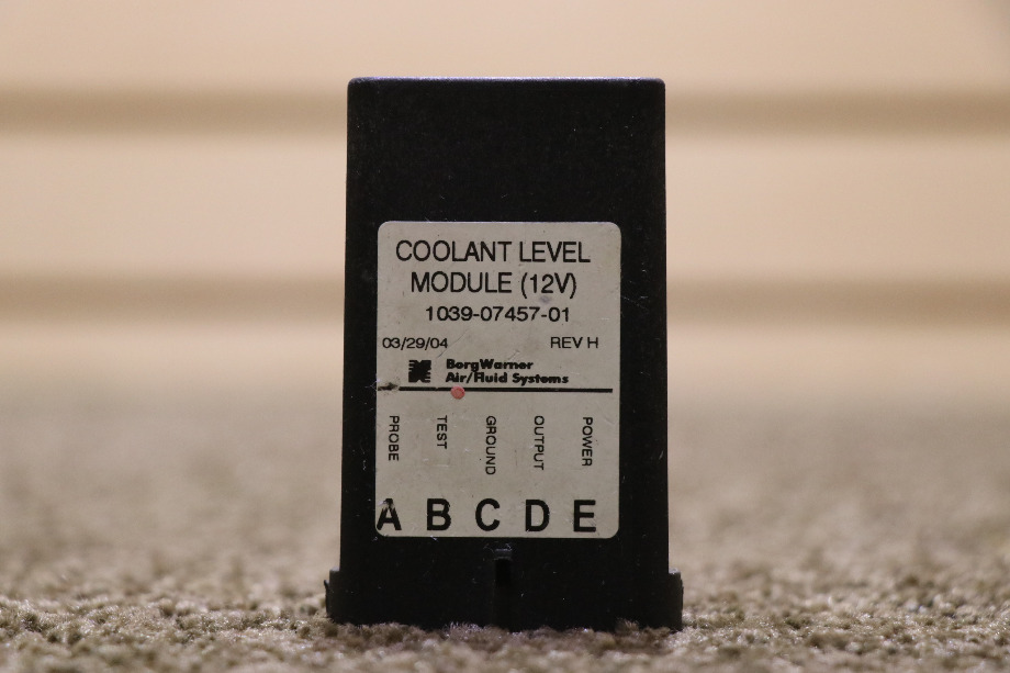 USED RV/MOTORHOME BORG WARNER 1039-07457-01 COOLANT LEVEL MODULE FOR SALE RV Chassis Parts 