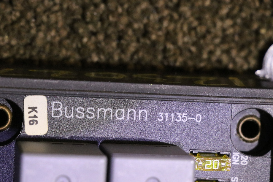USED BUSSMANN FUSE BOX 31135-0 MODULE RV PARTS FOR SALE RV Chassis Parts 