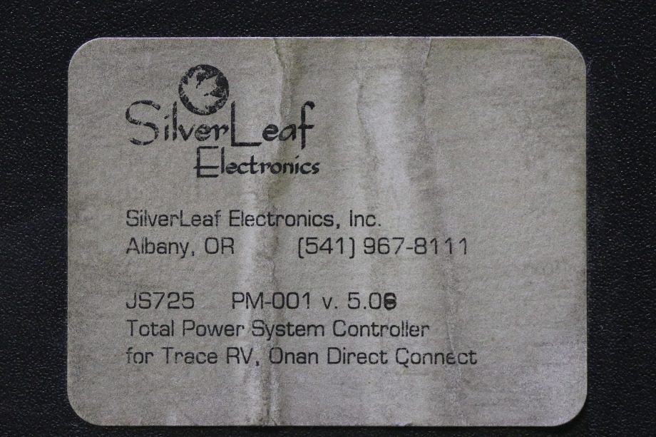 USED SILVER LEAF JS725 TOTAL POWER SYSTEM CONTROLLER MODULE RV/MOTORHOME PARTS FOR SALE RV Chassis Parts 