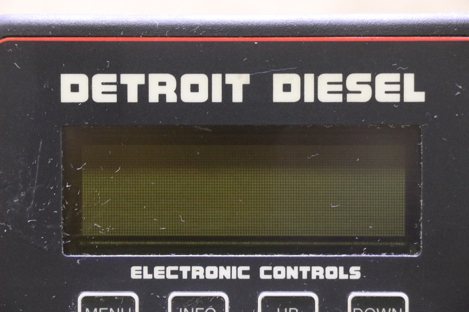 USED DETROIT DIESEL 23515448 ELECTRONIC CONTROL PANEL MOTORHOME PARTS FOR SALE RV Chassis Parts 