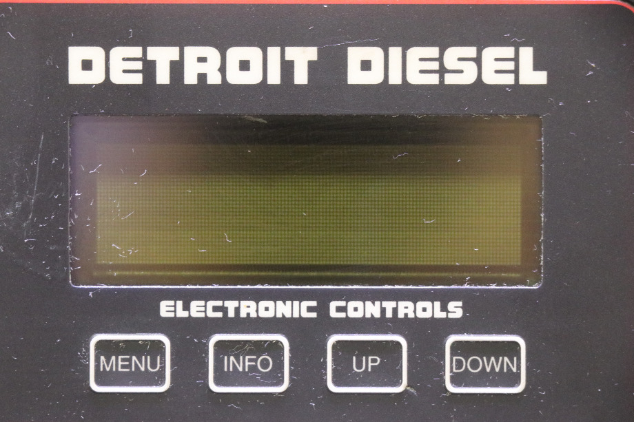 USED DETROIT DIESEL 23515448 ELECTRONIC CONTROL PANEL MOTORHOME PARTS FOR SALE RV Chassis Parts 