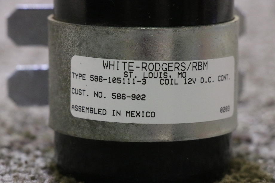 USED 586-105111-3 WHITE-RODGERS / RBM RELAY RV/MOTORHOME PARTS FOR SALE RV Chassis Parts 