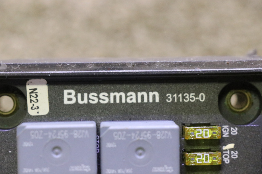 USED BUSSMANN FUSE BOX MODULE 31135-0 RV PARTS FOR SALE RV Chassis Parts 