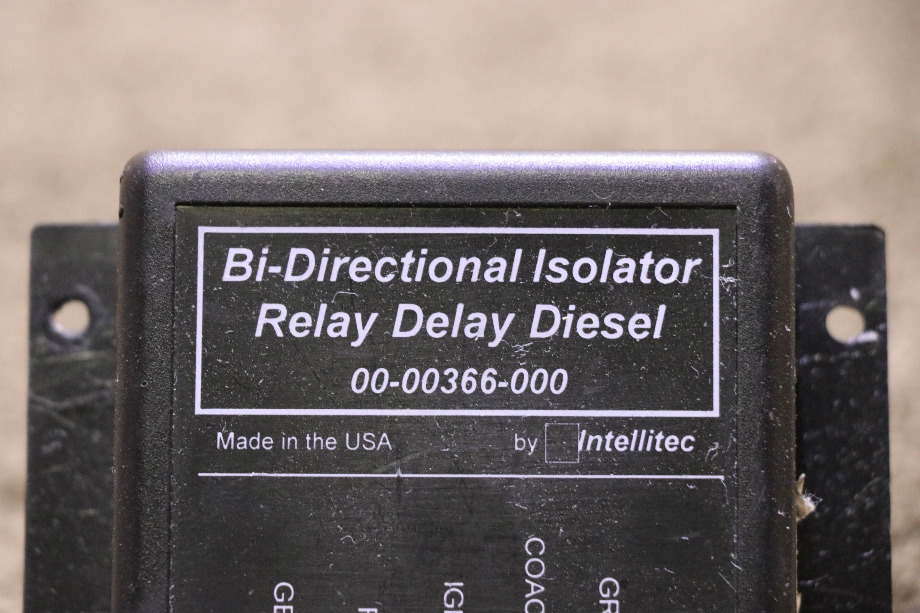 USED BI-DIRECTIONAL ISOLATOR RELAY DELAY DIESEL BY INTELLITEC RV/MOTORHOME PARTS FOR SALE RV Chassis Parts 