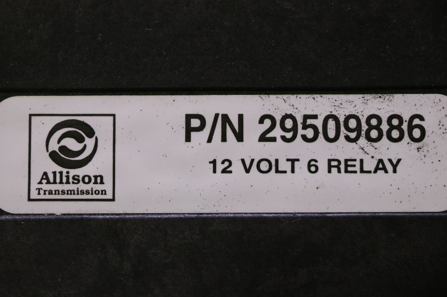USED RV/MOTORHOME ALLISON TRANSMISSION 12 VOLT 6 RELAY 29509886 FOR SALE RV Chassis Parts 